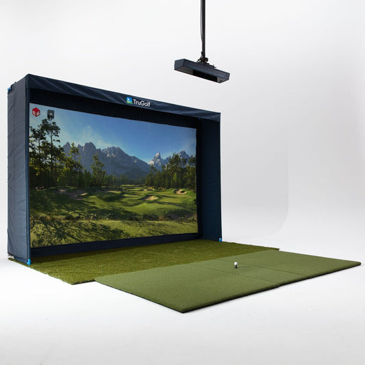 APOGEE by TruGolf w/ MAX 4K Simulator + E6 CONNECT - Home + E6 Enjoy Subscription